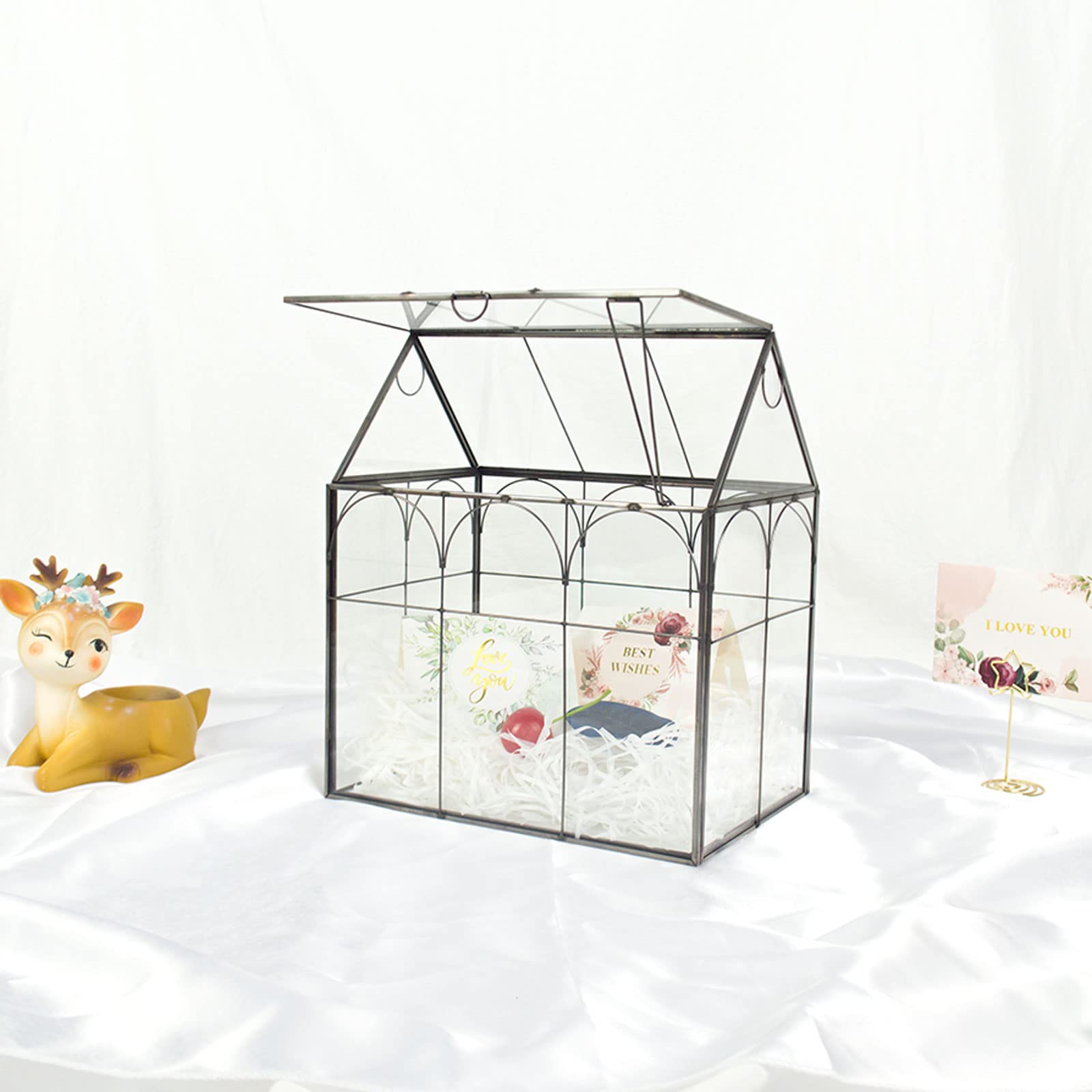 Yimorence miniature garden terrarium kit for creative tabletop displays