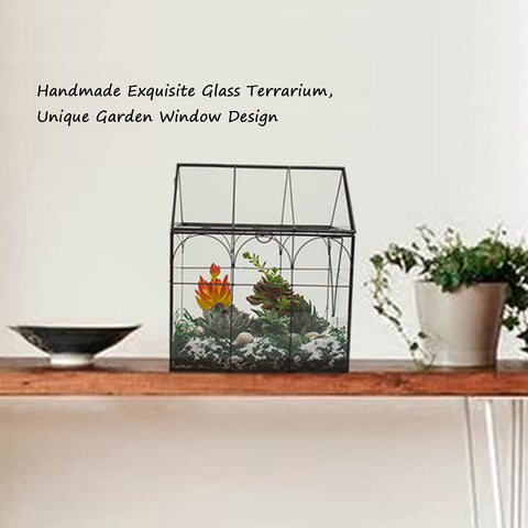 Yimorence wedding and party decor terrarium adds elegant greenery
