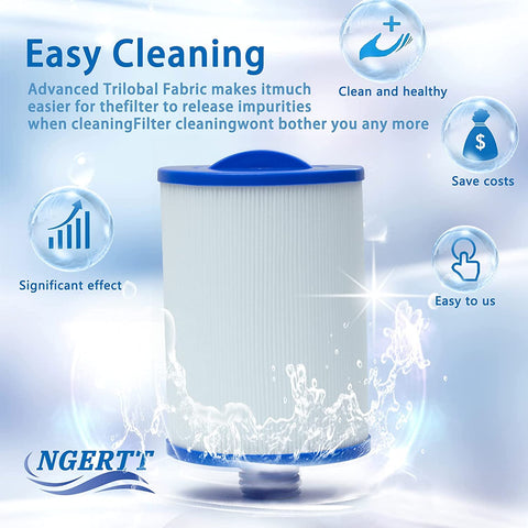 Yinage 6CH-940 filter end-cap detail emphasizes breakage-resistant components.