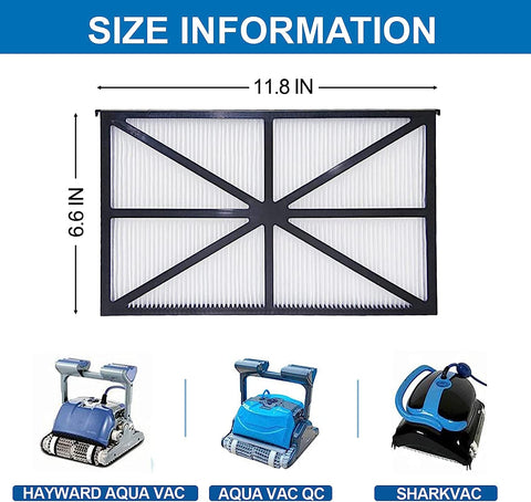 Yinage ABS frame cartridge delivers durable support for frequent, rough pool cleaning.