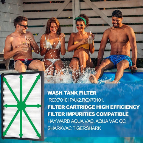 Yinage reliable two-pack RCX70101PAK2 ensures replacement readiness for compatible cleaners.