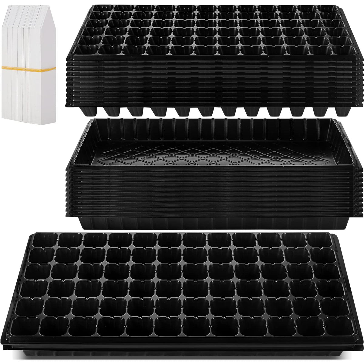 Yinder seed starter trays 72-cell with dome for germination