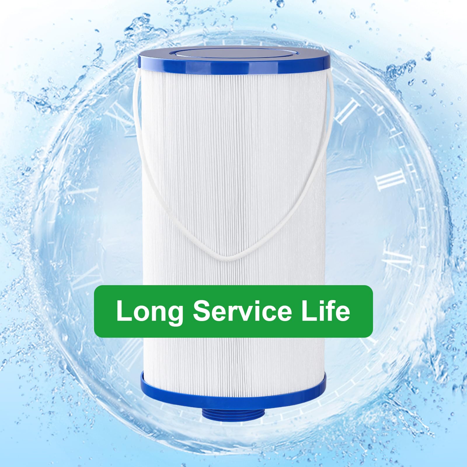 Ying-ti FC-2402 spa filter is compatible with Lifesmart and AquaTerra tubs
