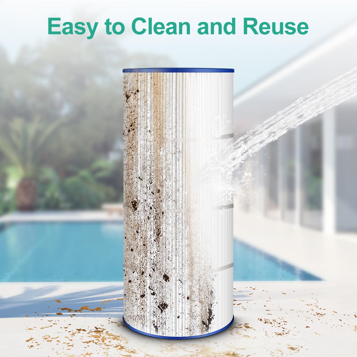 Ying-ti PLF100A filter housing installed for easy maintenance.