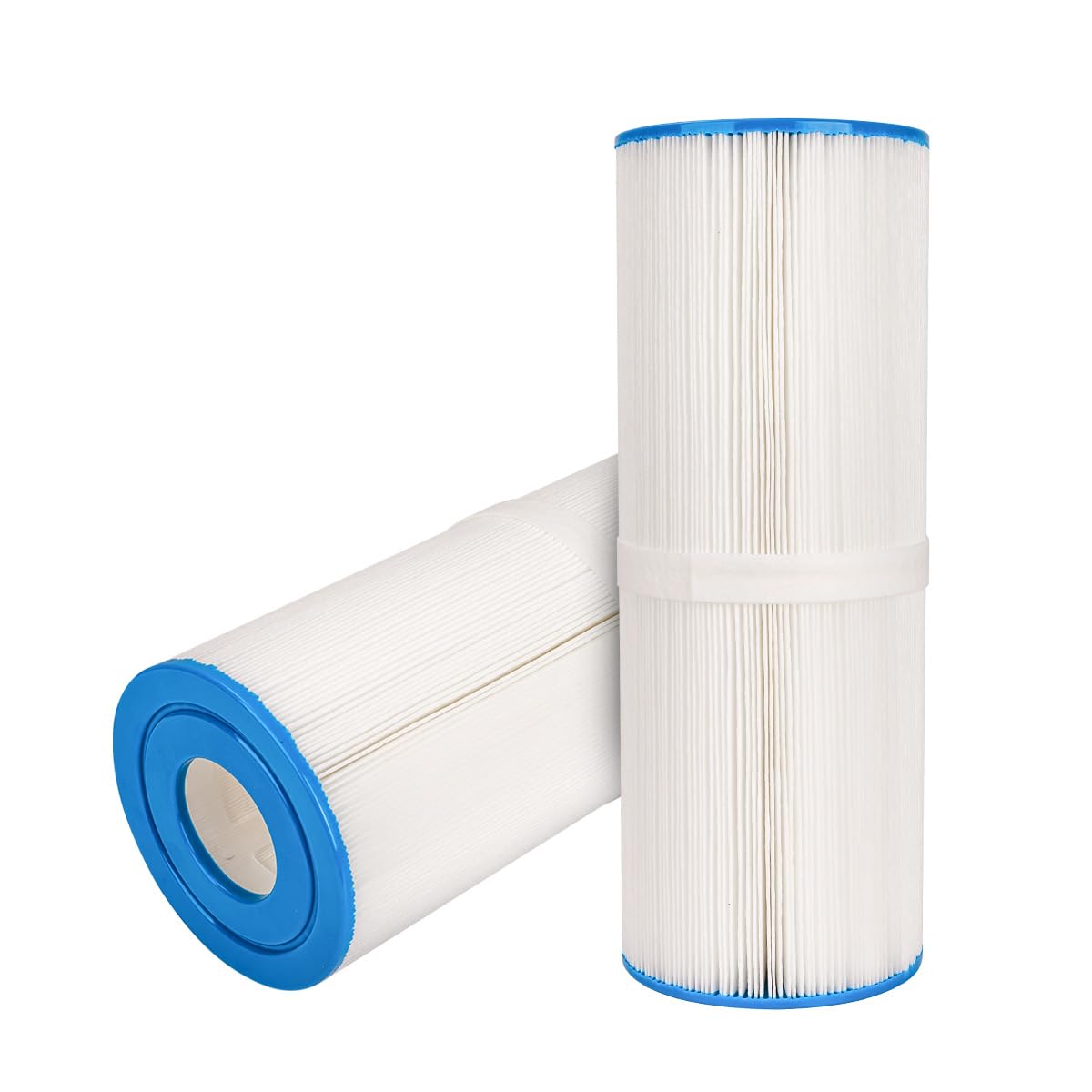 Ying-ti PRB50 spa filter close-up showing pleat design for efficient filtration