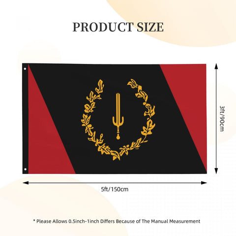 YINGFAN flag edge double stitching highlights durability for long-lasting display.