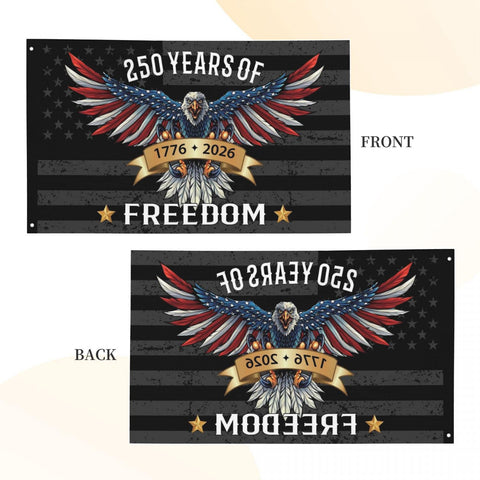YINGFAN outdoor patriotic flag ideal for yard or porch displays.