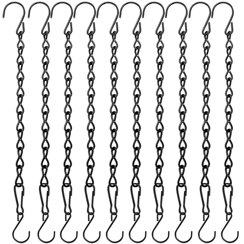 YINGFENG 10-pack hanging chains in a box for easy outdoor and indoor setup.