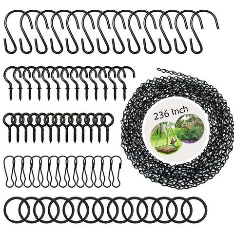 YINGFENG 236-inch hanging chains in box set for quick garden decor ideas