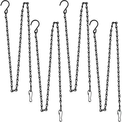 YINGFENG 4-pack 35-inch hanging chains for outdoor mounting with strong weight support.