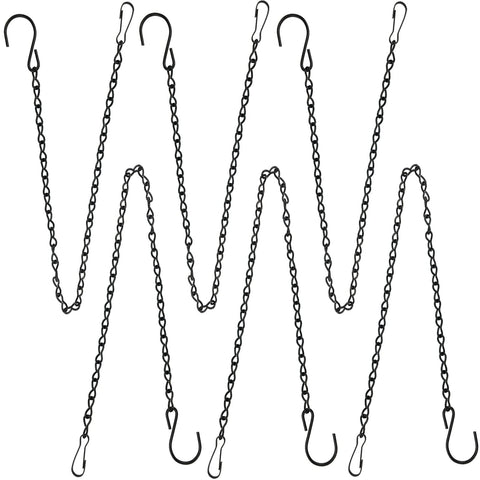 YINGFENG 6-pack hanging chains with 19.7 inch length for adjustable outdoor displays.