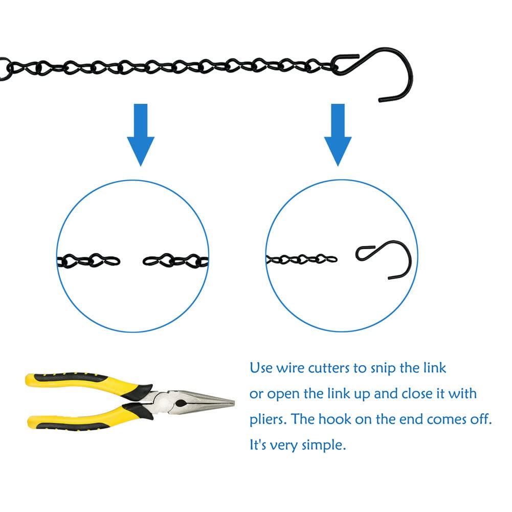 Versatile hanging hooks and clips for quick installation with trees or walls.