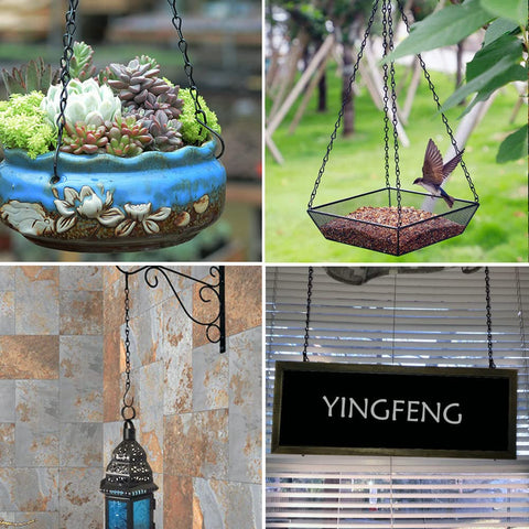 YINGFENG adjustable plant hangers for various pot heights.