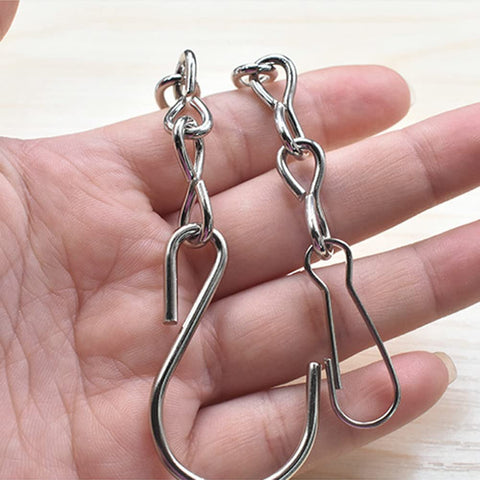 YINGFENG weather-resistant iron chain close-up for outdoor longevity.