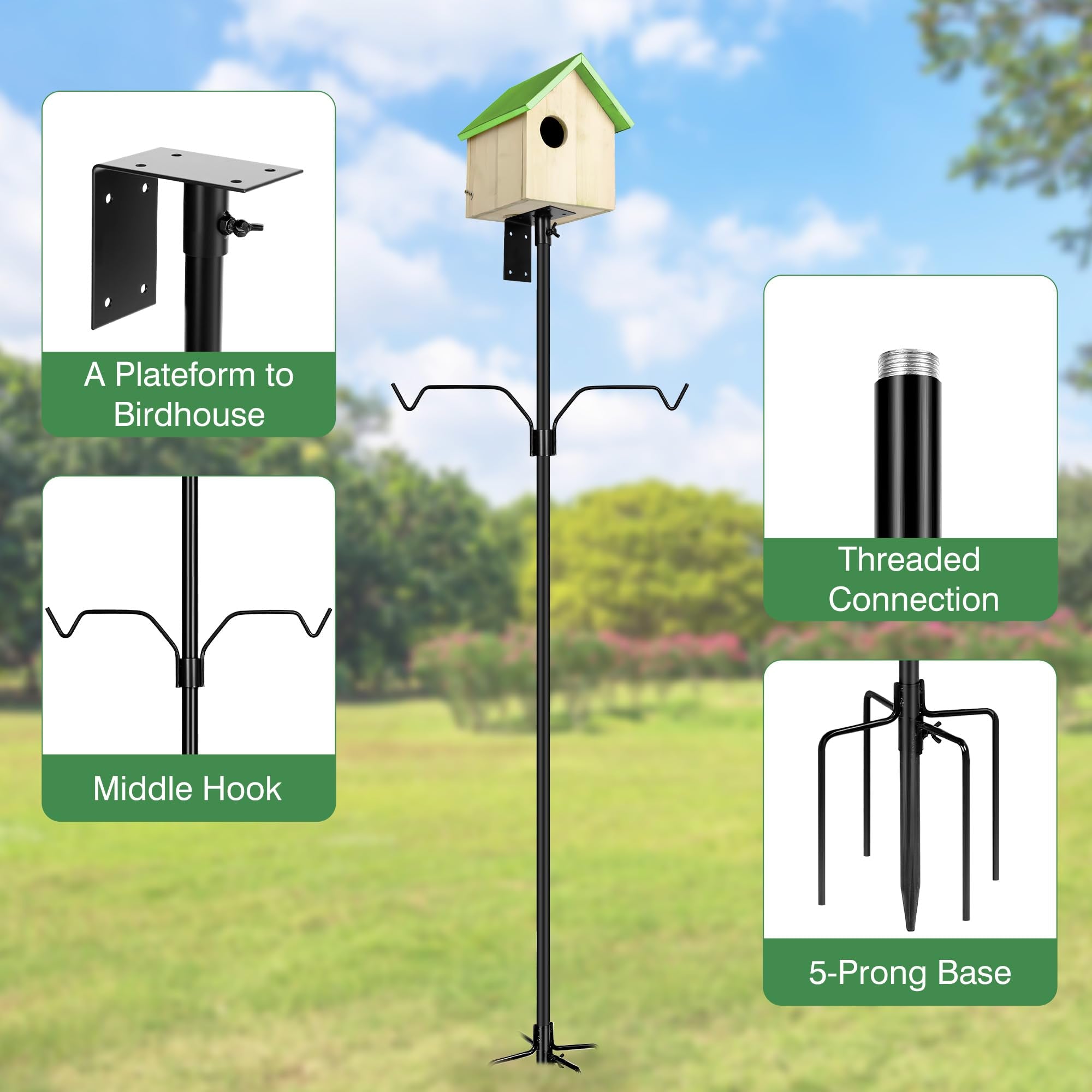 YINGYM mounting platform attachment for top or side feeder placement