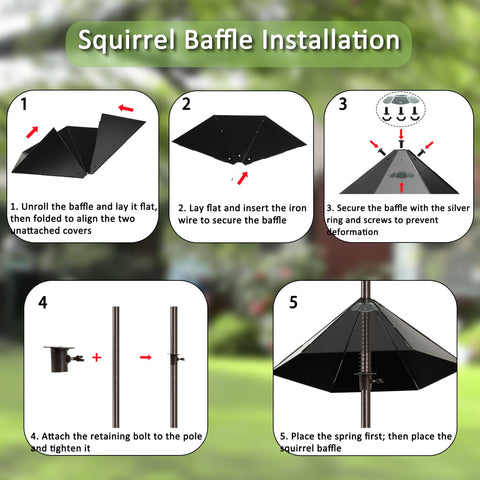 YINGYM tube feeder with melon seed feeder for varied bird snacks