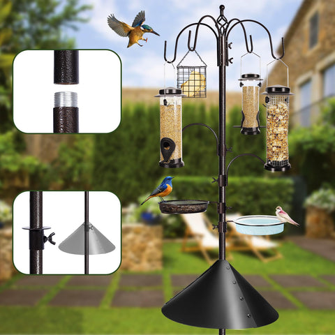 YINGYM water bath bowl keeps birds hydrated during visits