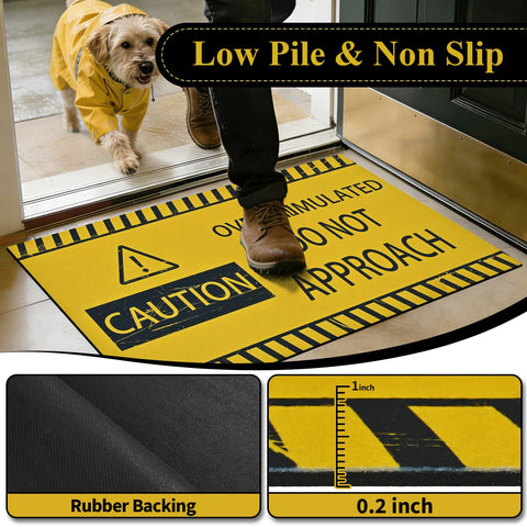 Yinhua low-profile 0.2 inch mat clears doors easily and reduces bumping.