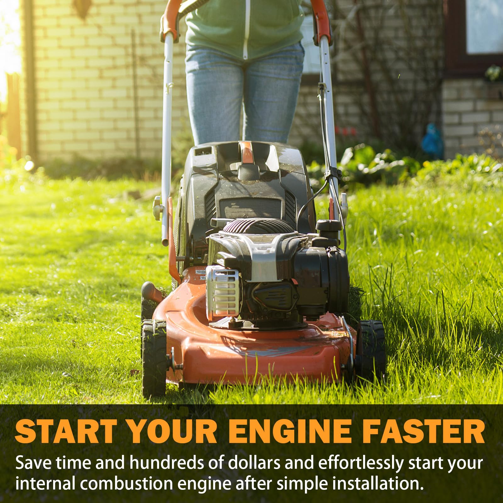 Yinlowa recoil starter for Briggs and Stratton 093J02 highlights rugged housing for long life