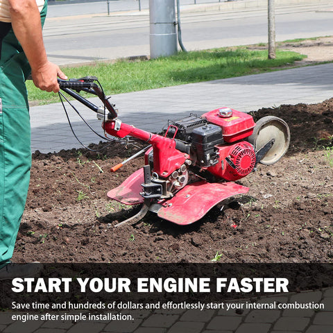 Yinlowa recoil starter for Honda GX390 assembly enables reliable starts.