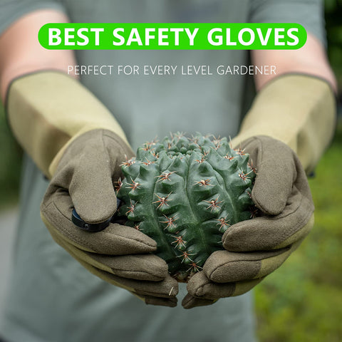 Yionaiyi thorn-proof fingertips guard against sharp thorns while pruning.