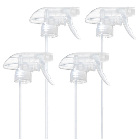 Yiranhom 4-pack spray nozzle kit for organized DIY bottles with versatile modes.