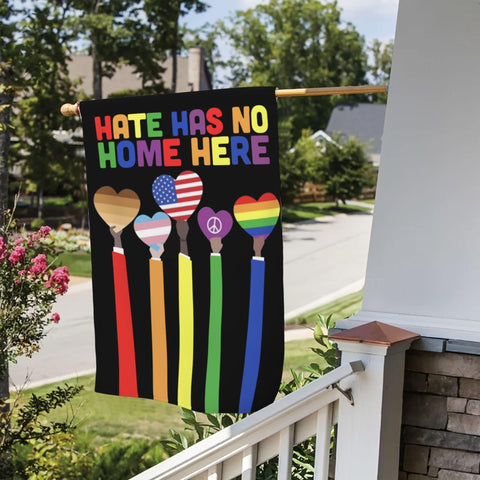YISDZSW Pride flag note about stand not included