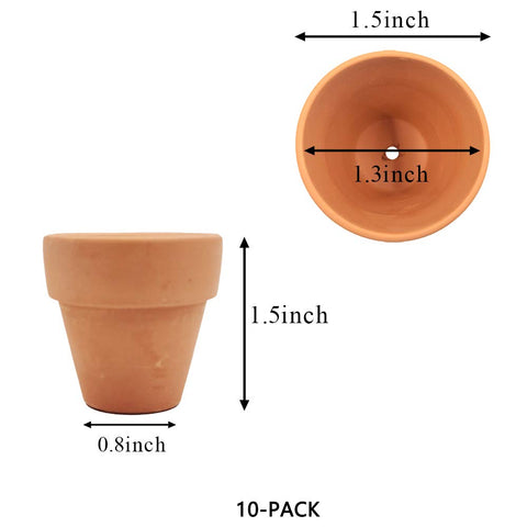 Yishang seedling pot 1.5 inches, great for DIY crafts