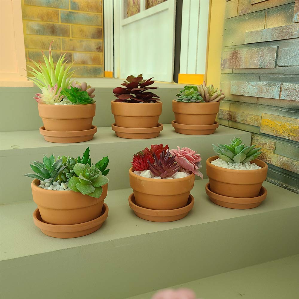 Yishang terracotta pot texture close-up emphasizes natural unglazed surface.