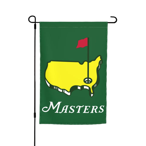 YISPA Golf Garden Flag front view, vibrant yard decor for year-round appeal
