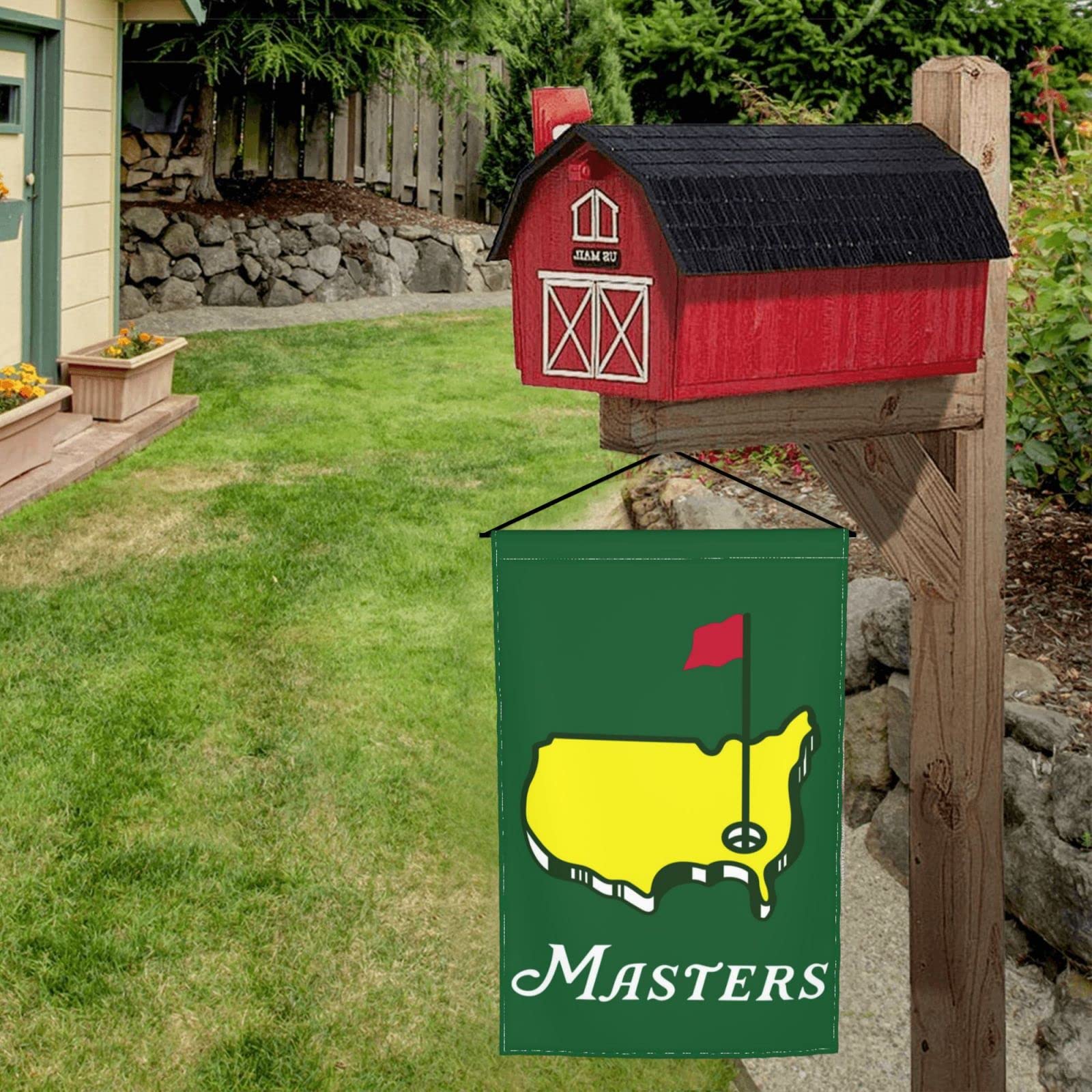 YISPA Golf Garden Flag yard decor, holiday-ready accent for entrances