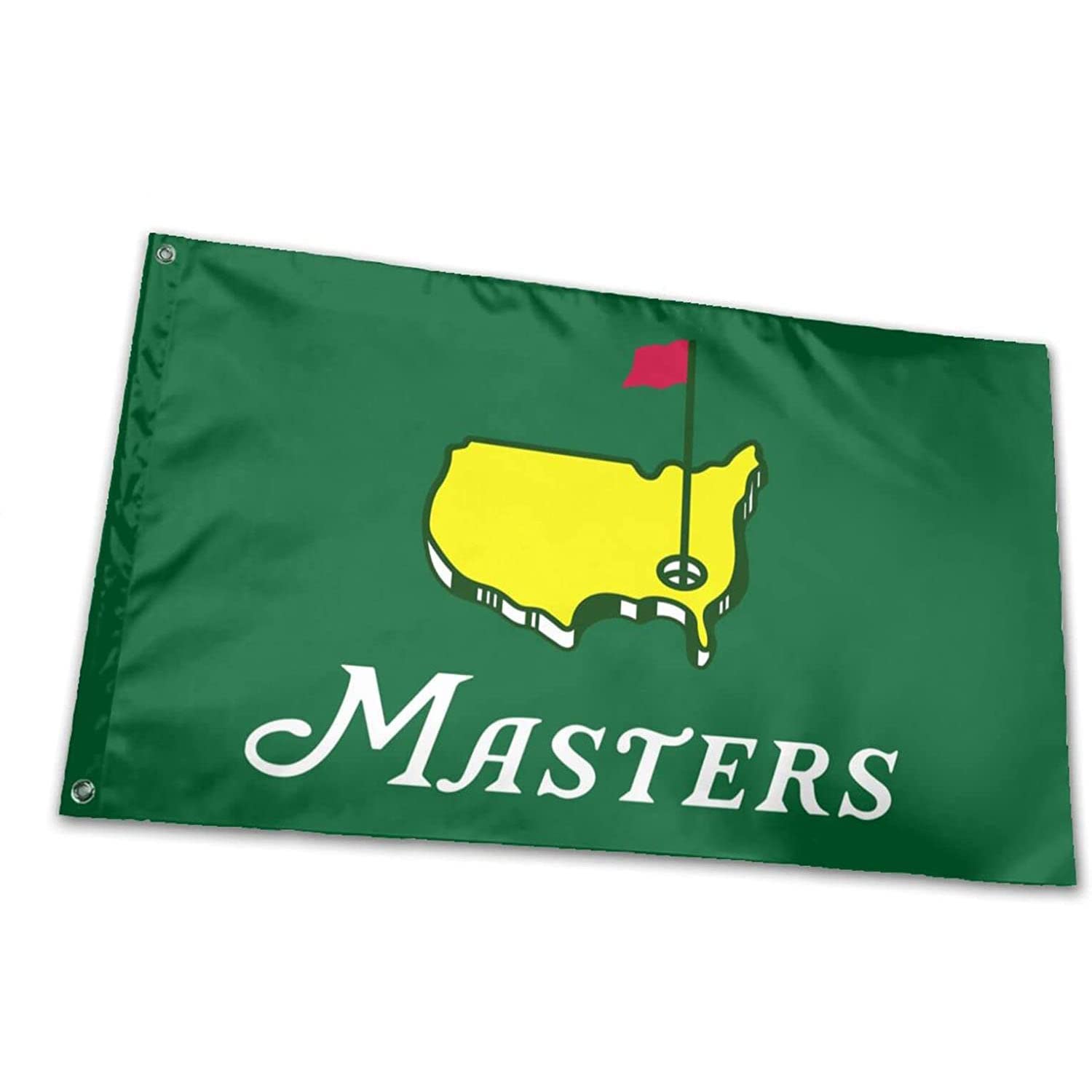 YISPA Masters Golf Flag 3x5 banner front view for vibrant outdoor display