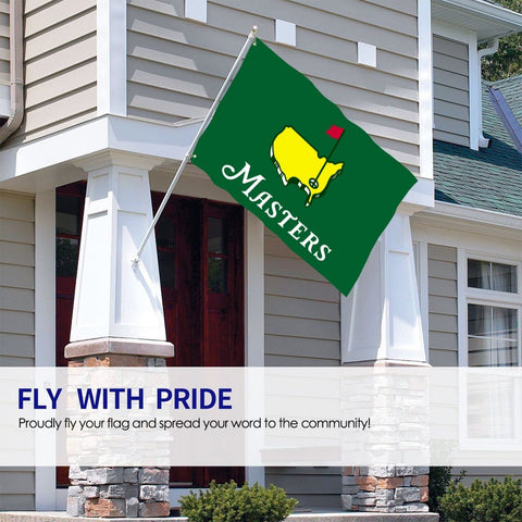 YISPA Masters Golf Flag patio decoration enhances outdoor space