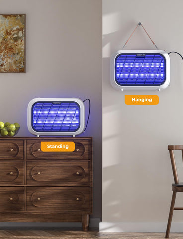 YISSVIC 20W indoor bug zapper dense mesh for safe operation