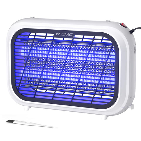 YISSVIC 20W indoor bug zapper front view reduces insects in living spaces