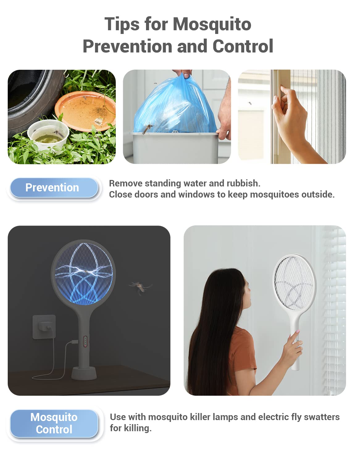 YISSVIC hands-free auto zap mode for fast pest relief