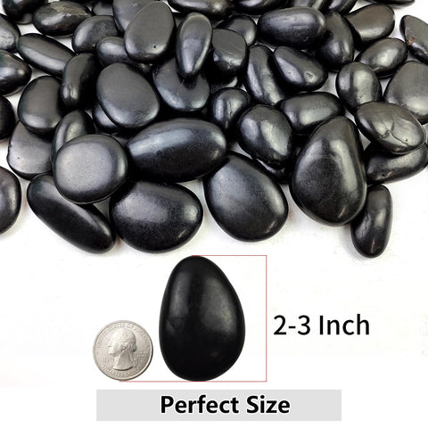YISZM 2-3 inch natural rocks closeup for durable decorative fillers
