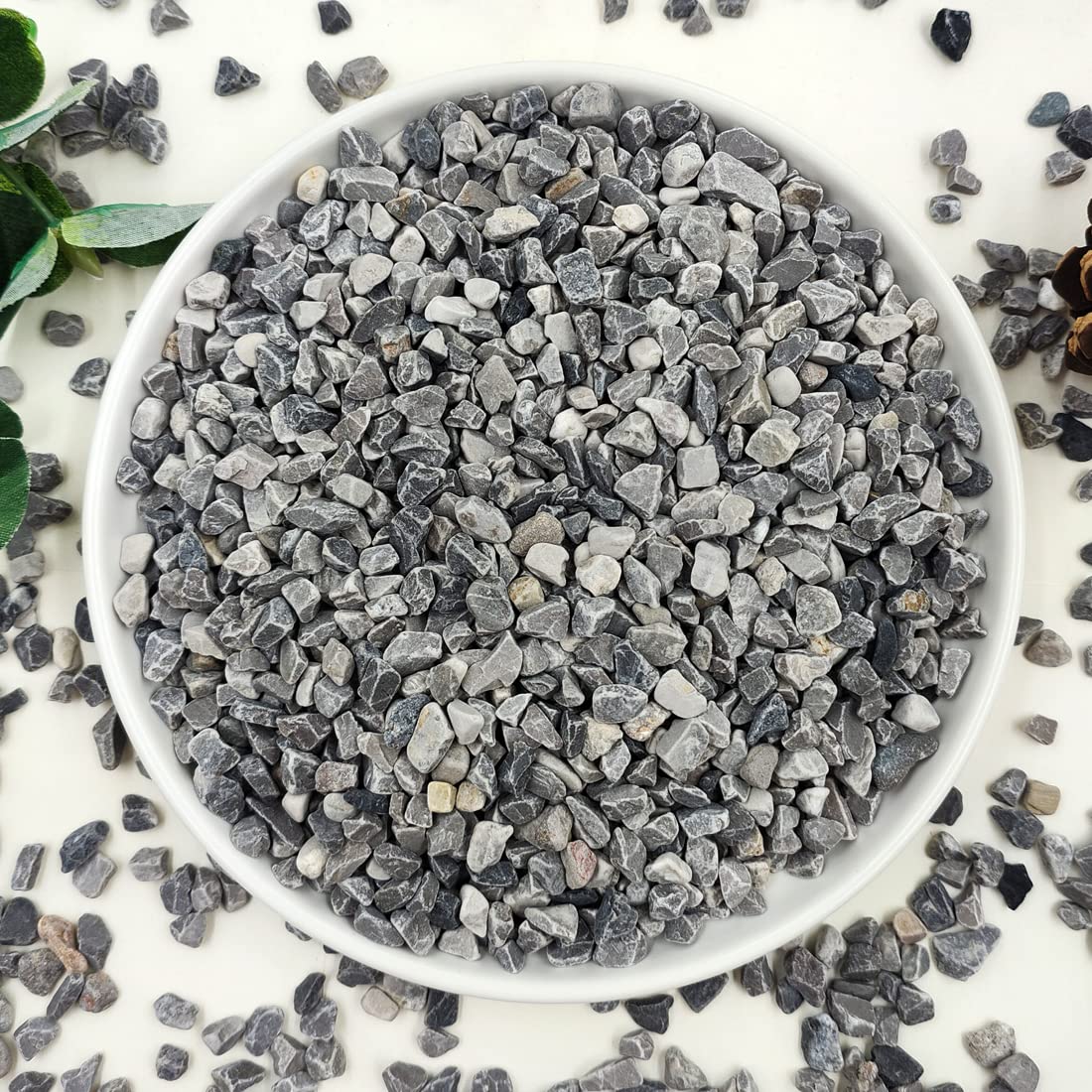 YISZM 2lb succulent gravel; 1/5 inch stones ideal for drainage in pots and terrariums