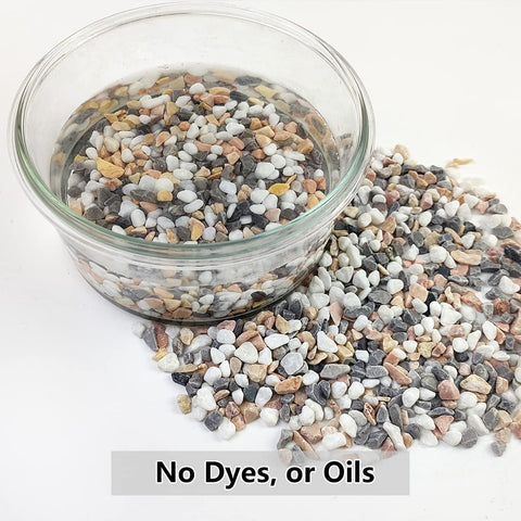 YISZM decorative gravel for aquariums and terrariums
