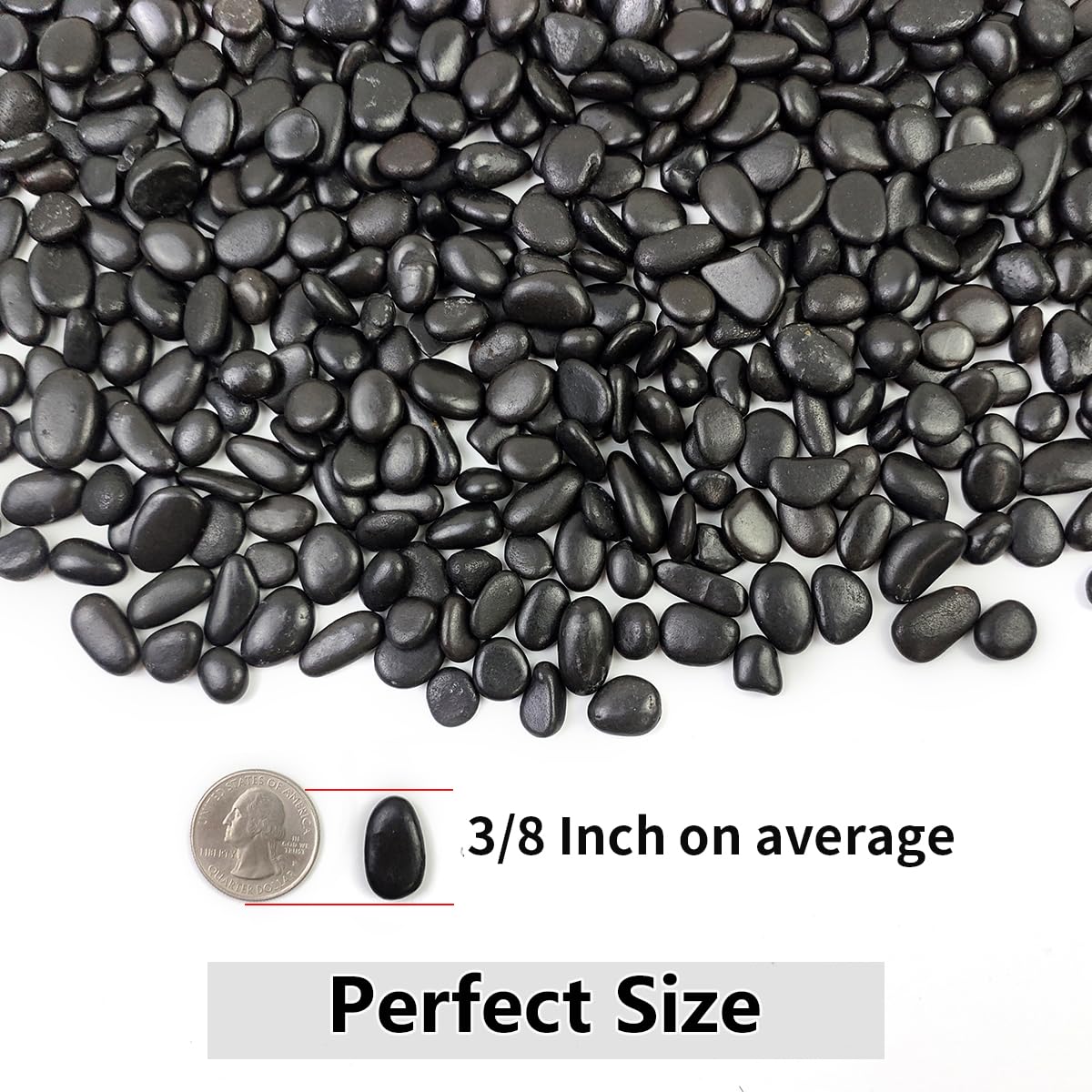 YISZM eco-friendly gravel is non-toxic and free of dyes or oils.