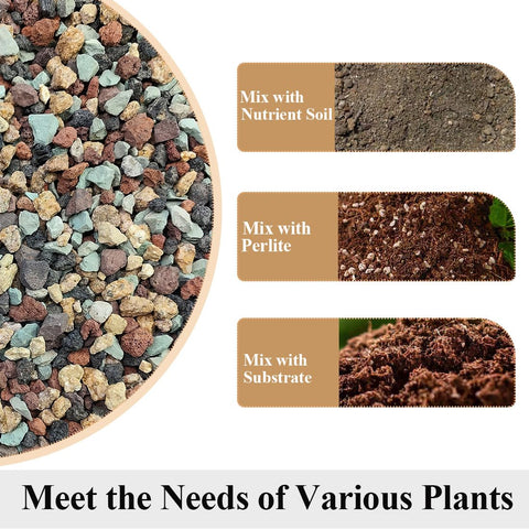 YISZM gritty potting mix texture ideal for drainage-focused succulents.