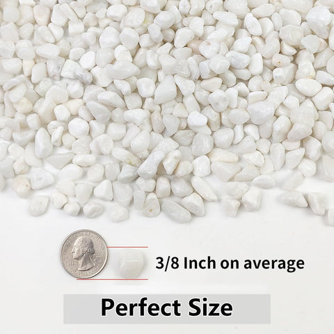 YISZM decorative pebbles in a vase highlighting craftsmanship and versatile home decor