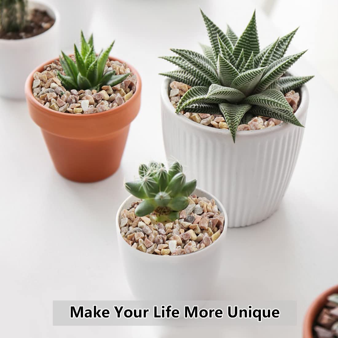 YISZM vase filler pebbles for stylish, low-maintenance arrangements.