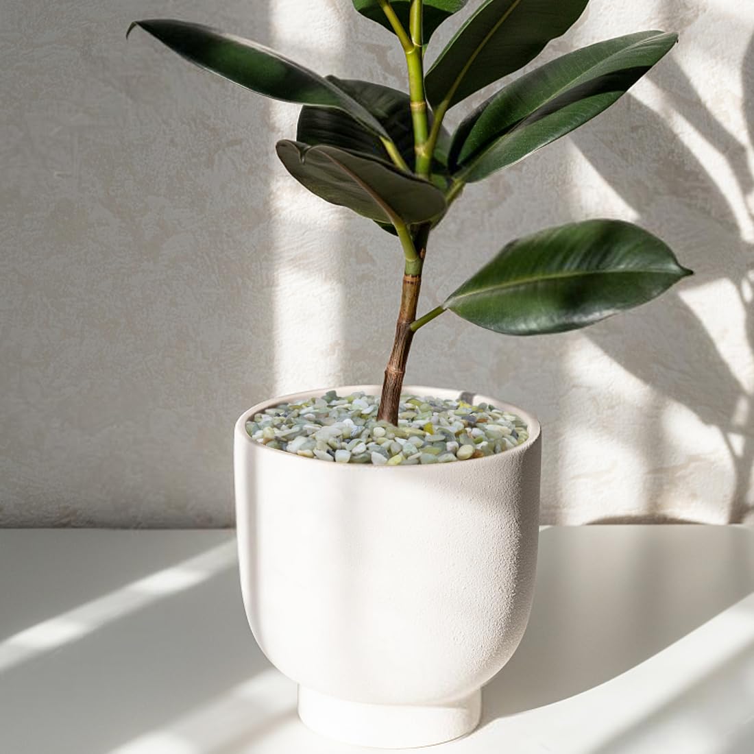 YISZM vase decor stones brighten arrangements and last.