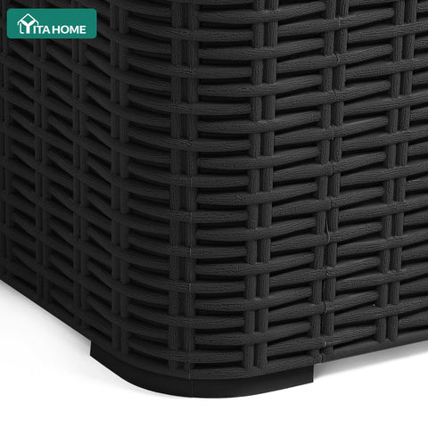 YITAHOME compact patio table demonstrating a small footprint for limited spaces