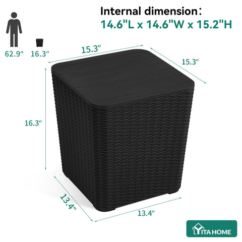 YITAHOME storage for cushions and decor keeps outdoor spaces neat