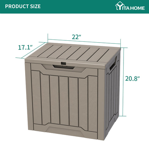 YITAHOME dimensions 22x17x20 inches for compact storage.