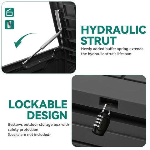 YITAHOME dual side handles for easy relocation.