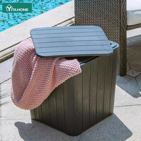 YITAHOME versatile outdoor table doubles as coffee table.