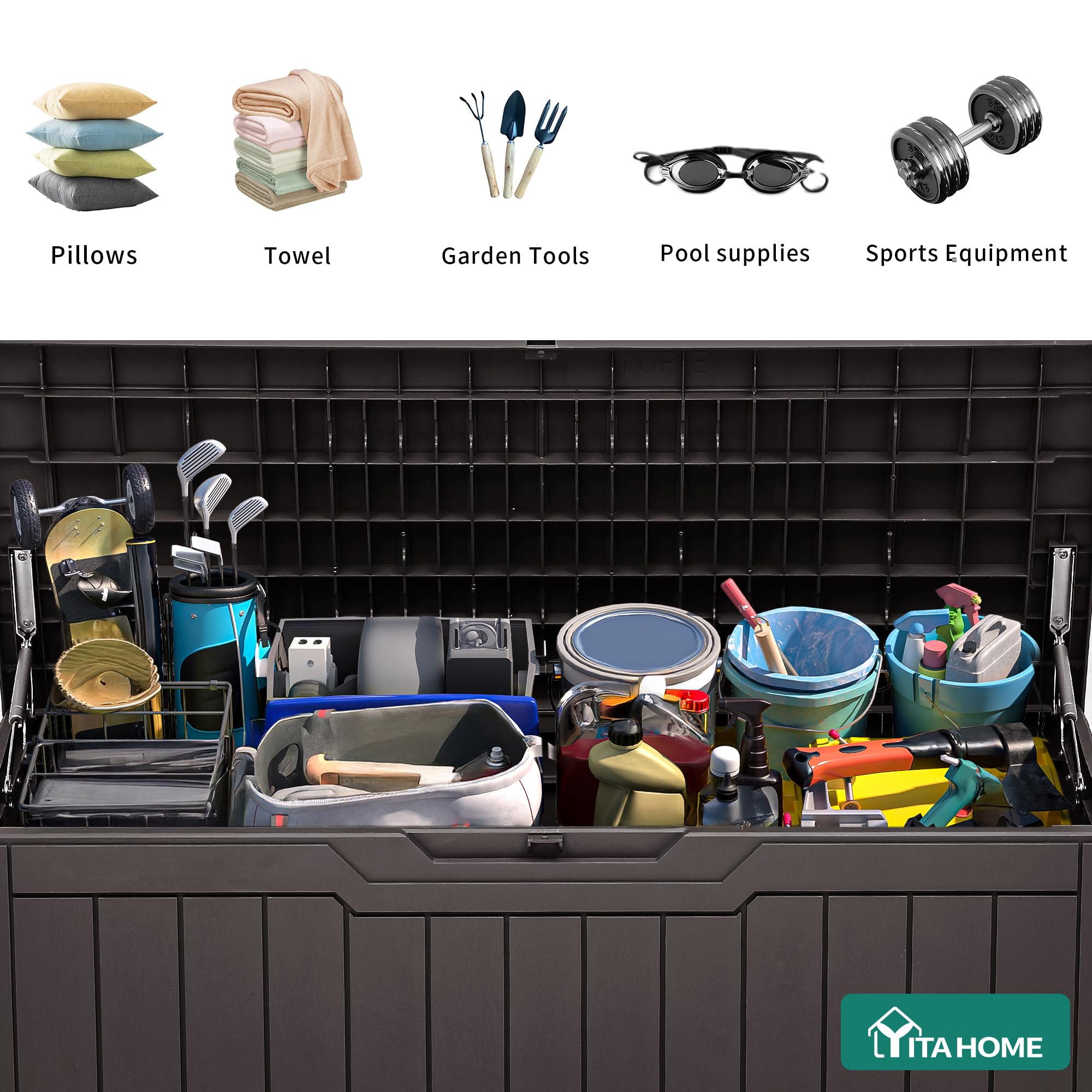 Lockable lid and hidden latch provide secure storage for valuables